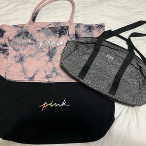 Victoria Secret PINK Tote Bag Bundle